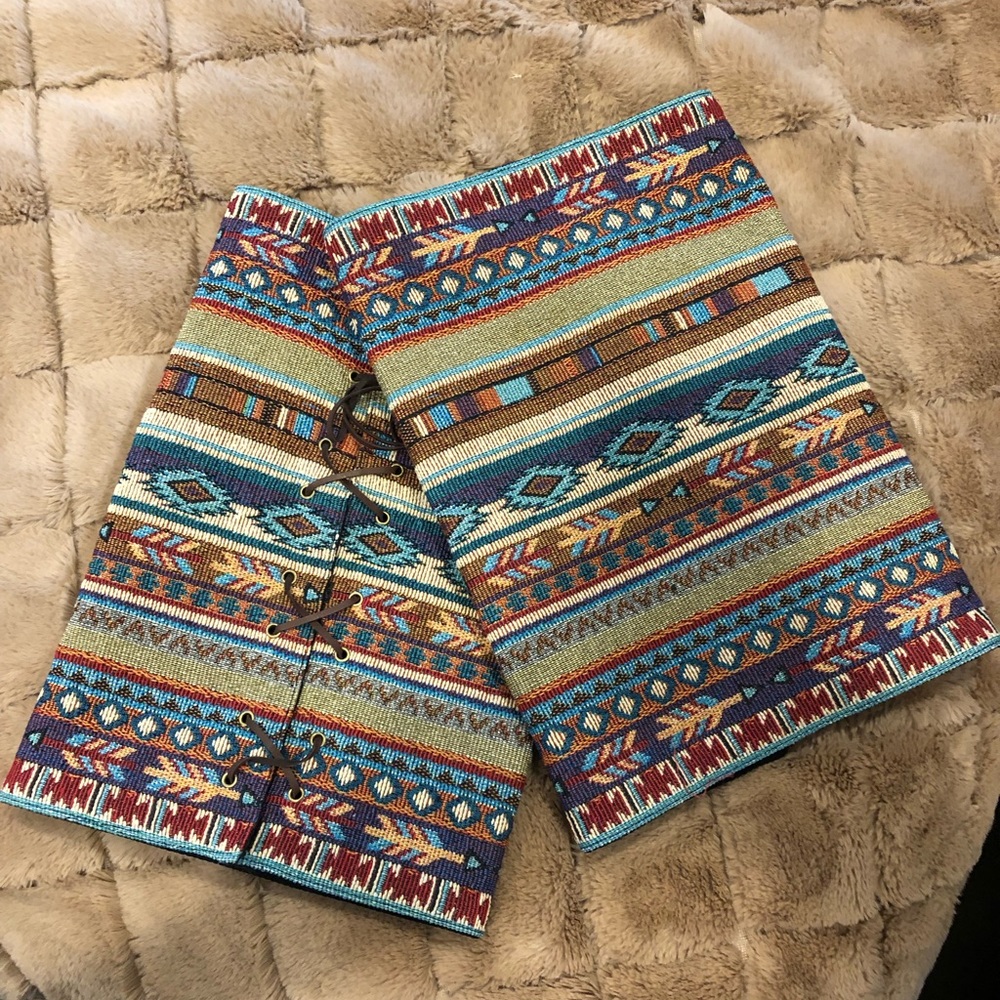 Western boot rug